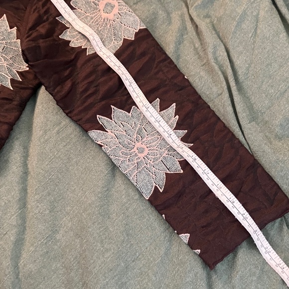 Handmade Vintage reversible cropped floral jacket - Picture 6 of 9